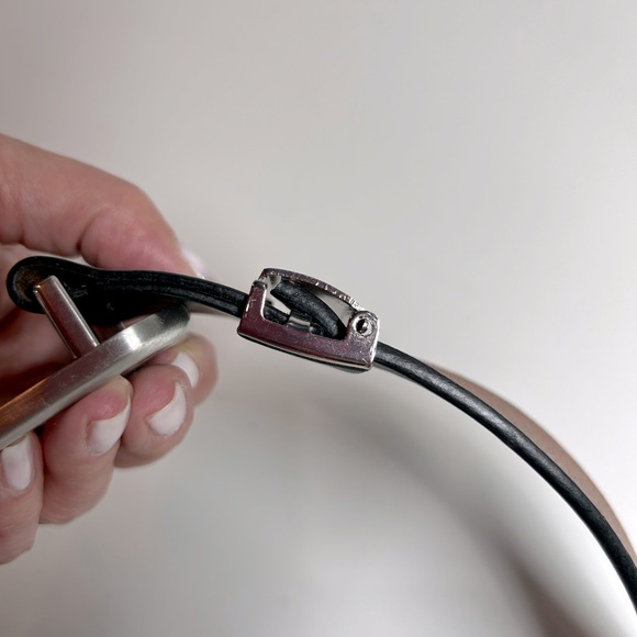 Puma Men’s Black Genuine Leather Adjustable Golf Belt. One Size - Picture 6 of 14